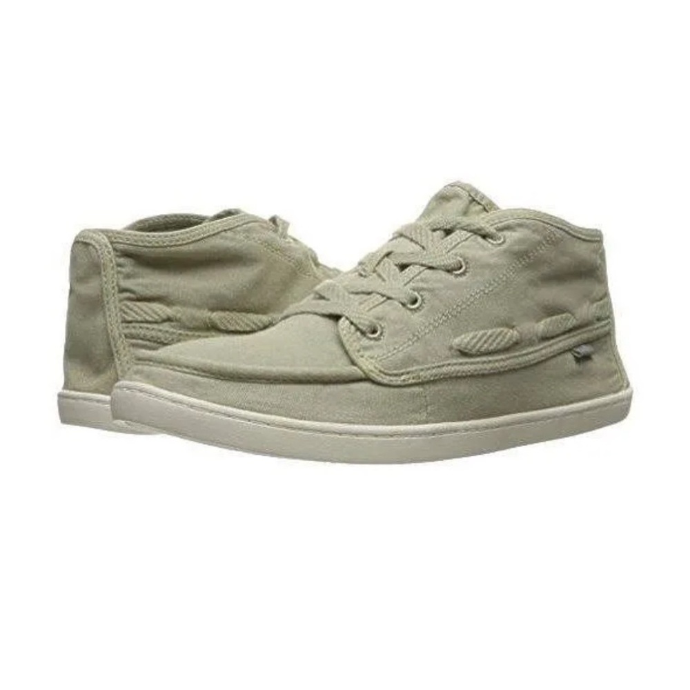 Casual Tan Canvas Sneakers